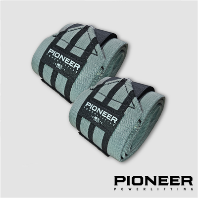 Pioneer Silver Beast/Strangulator Wrist Wraps