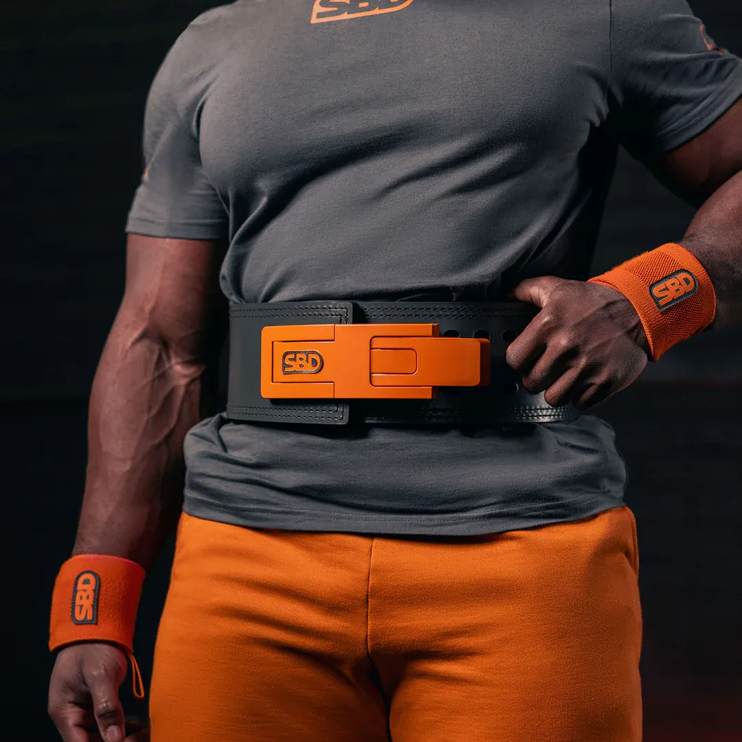 Powerlifting belt SBD Forge Orange 13mm