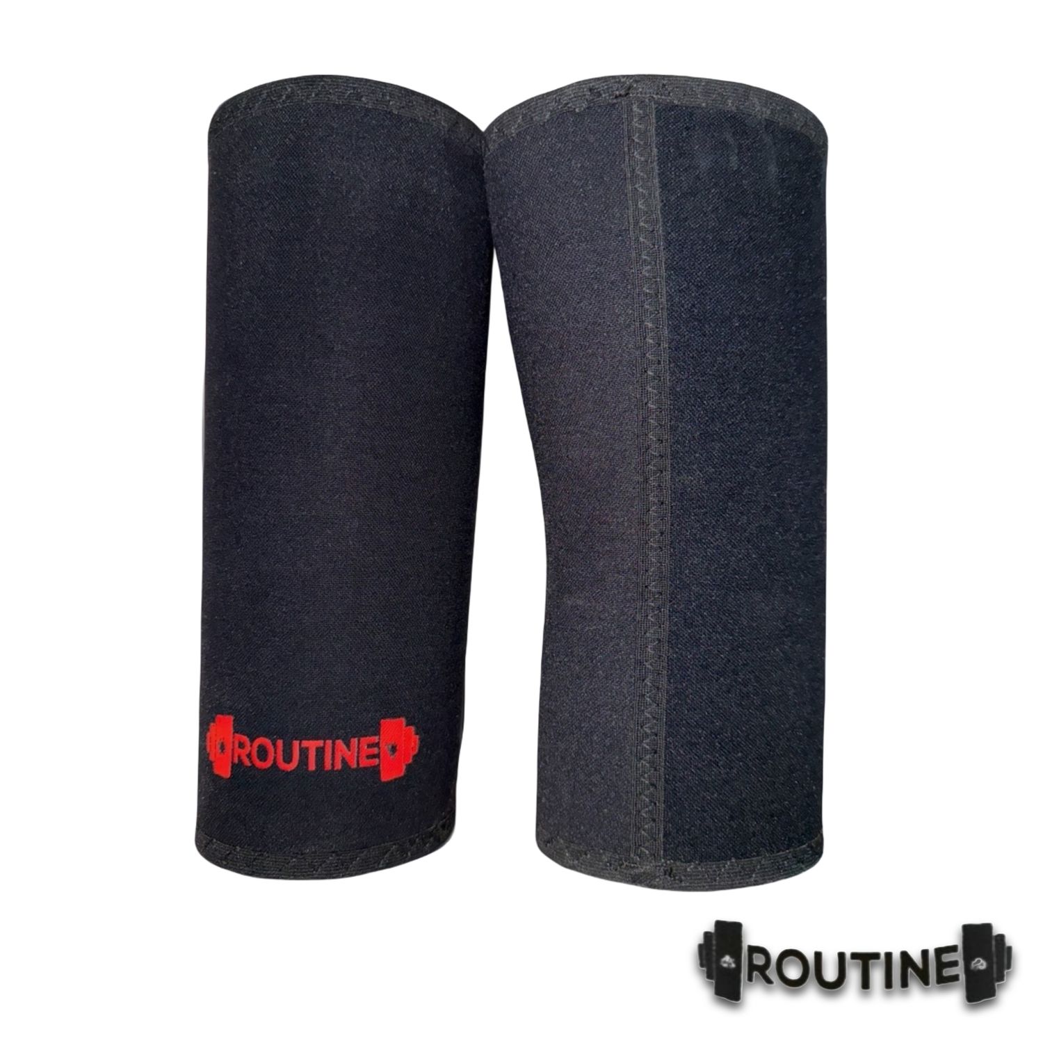 ROUTINE RED 7mm Knee Sleeves Hourglass Extra Hard