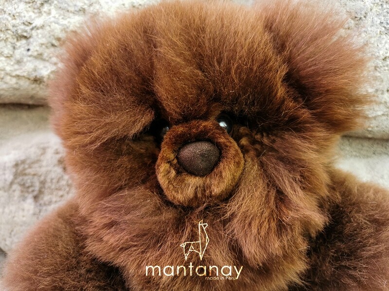Handmade Alpaca Fur Toy | Extremely Soft Stuffed Plush | Llama Gifts. Made by Peruvian Artisans