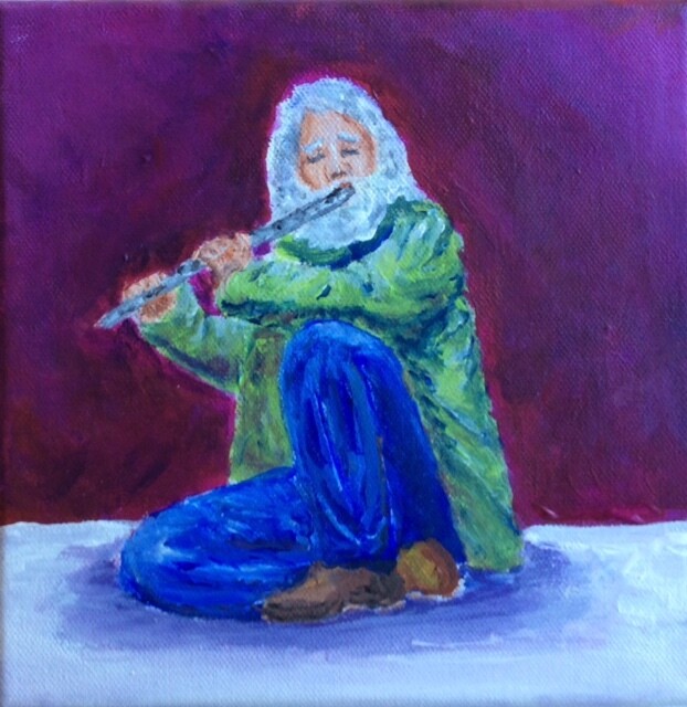 Man with Flute