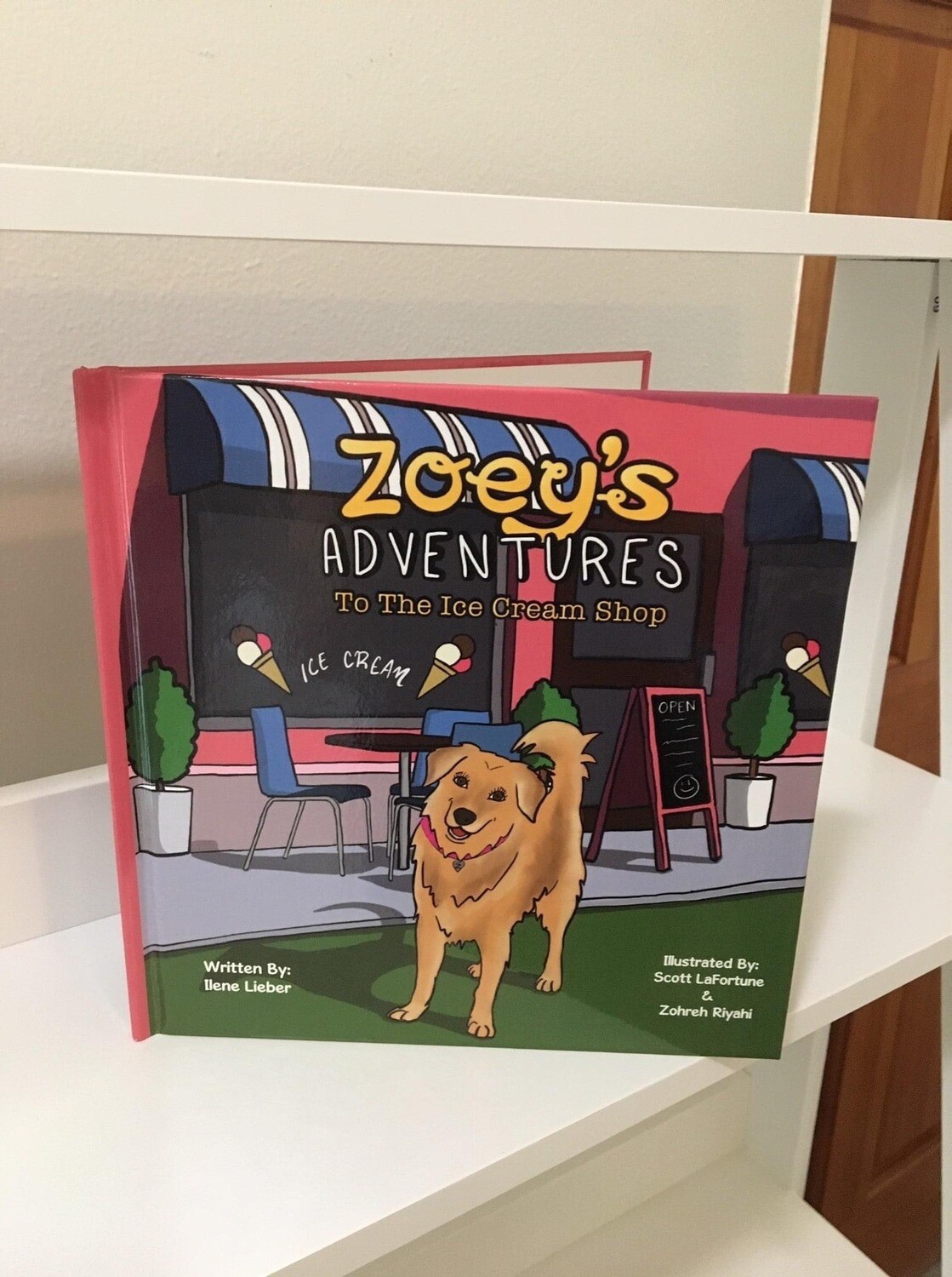 Zoey's Adventures to the Ice Cream Shop Book