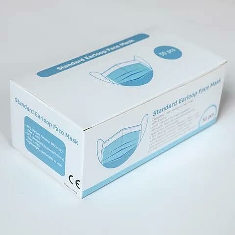 Surgical facemask (1box: 50pcs)