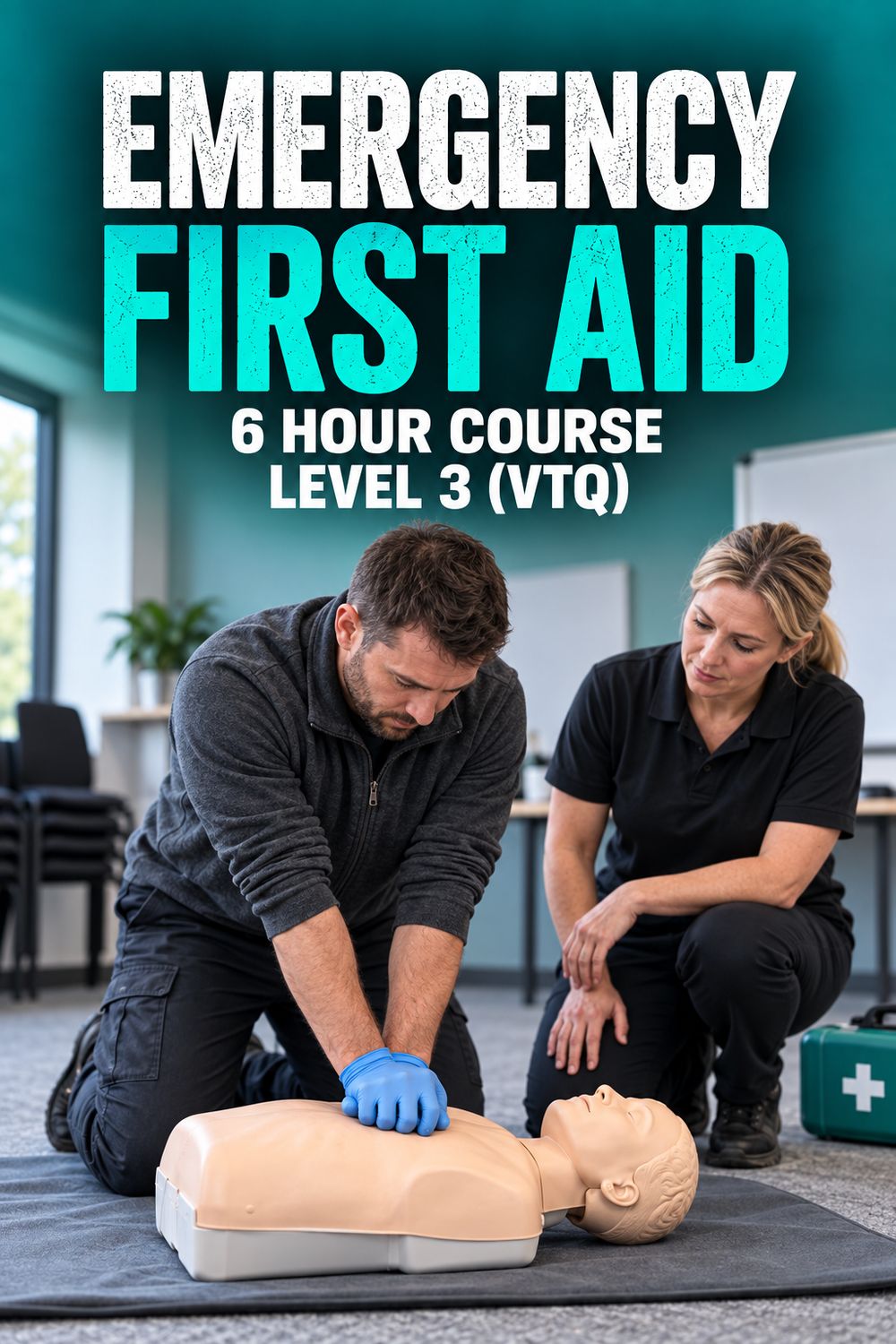Emergency First Aid at Work 6 Hour Level 3 (VTQ) - EFAW