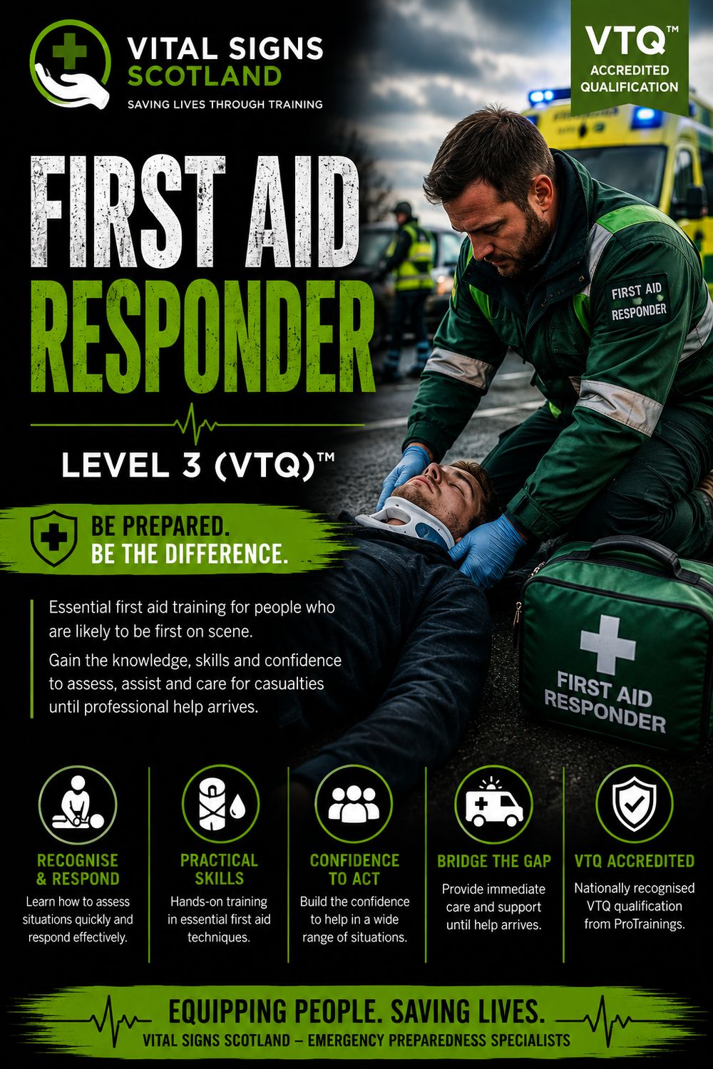 First Aid Responder Level 3 (VTQ)™