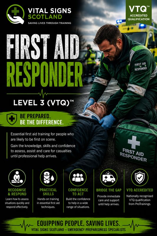 First Aid Responder Level 3 (VTQ)™ First Aid Responder Level 3 (VTQ)™