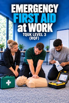 TQUK Level 3 Award in Emergency First Aid at Work (RQF) - (EFAW) TQUK Level 3 Award in Emergency First Aid at Work (RQF) - (EFAW)