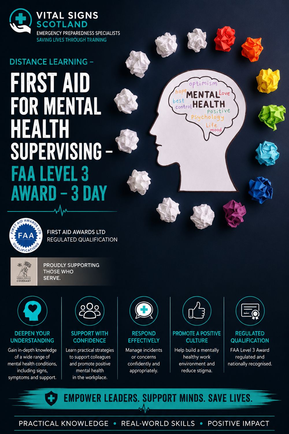 First Aid for Mental Health Supervising – FAA Level 3 Award – DISTANCE LEARNING First Aid for Mental Health Supervising – FAA Level 3 Award – DISTANCE LEARNING