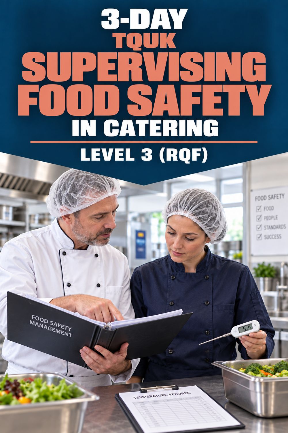 3-Day TQUK Level 3 Award in Supervising Food Safety in Catering (RQF)