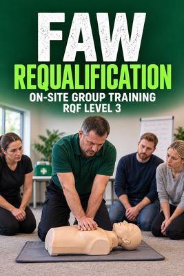 On-Site First Aid at Work Requalification (RQF Level 3) – Group Training (Up to 12 Learners) On-Site First Aid at Work Requalification (RQF Level 3) – Group Training (Up to 12 Learners)