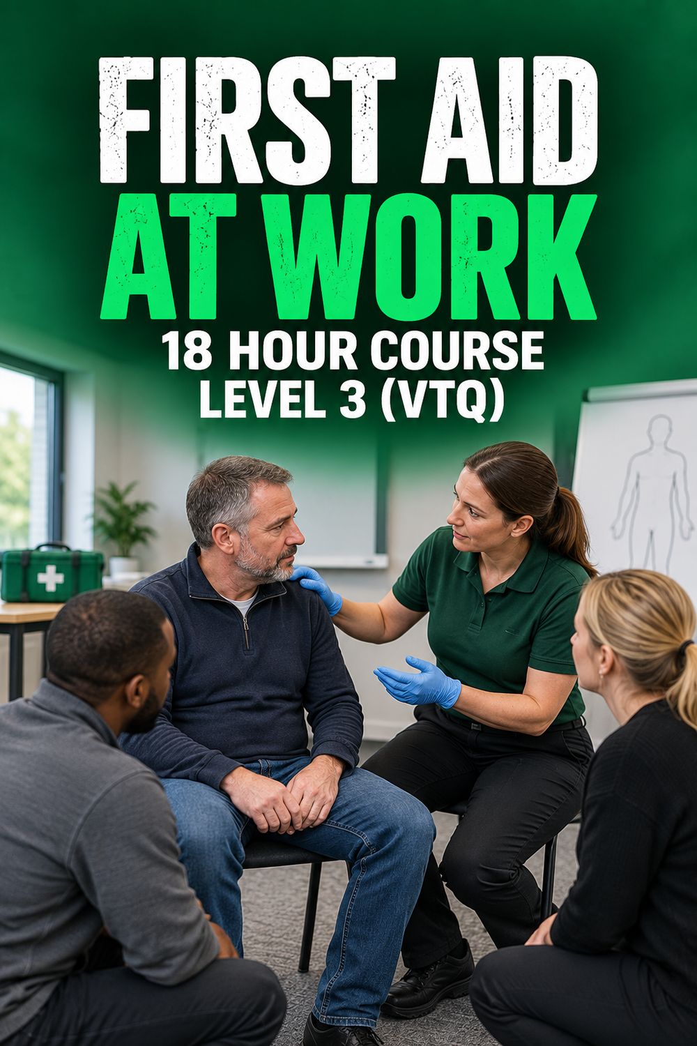 On-Site Training: TQUK Level 3 Award in First Aid at Work (RQF) - FAW On-Site Training: TQUK Level 3 Award in First Aid at Work (RQF) - FAW