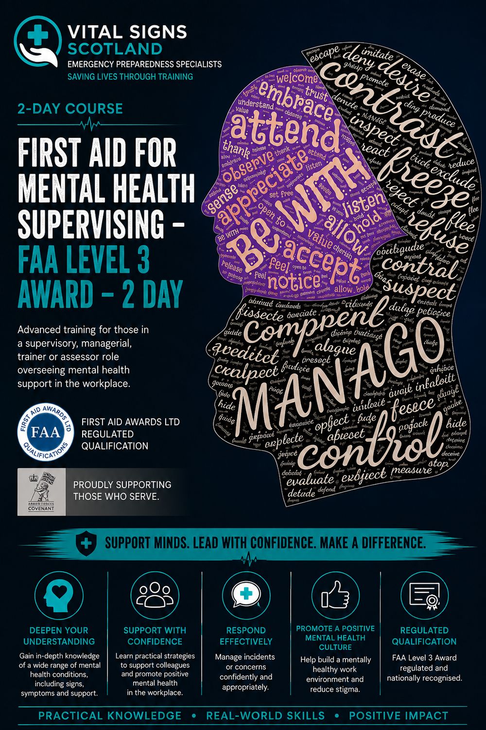 Supervising First Aid for Mental Health – FAA Level 3 Award (RQF) – On-Site Group Course Supervising First Aid for Mental Health – FAA Level 3 Award (RQF) – On-Site Group Course