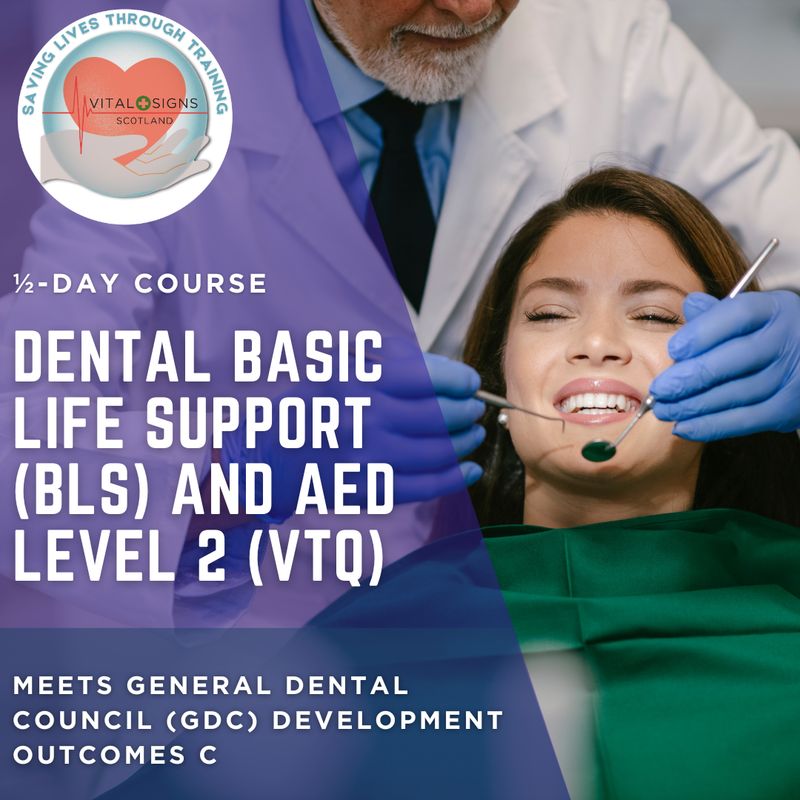 Dental Basic Life Support (BLS) and AED Level 2 (VTQ)