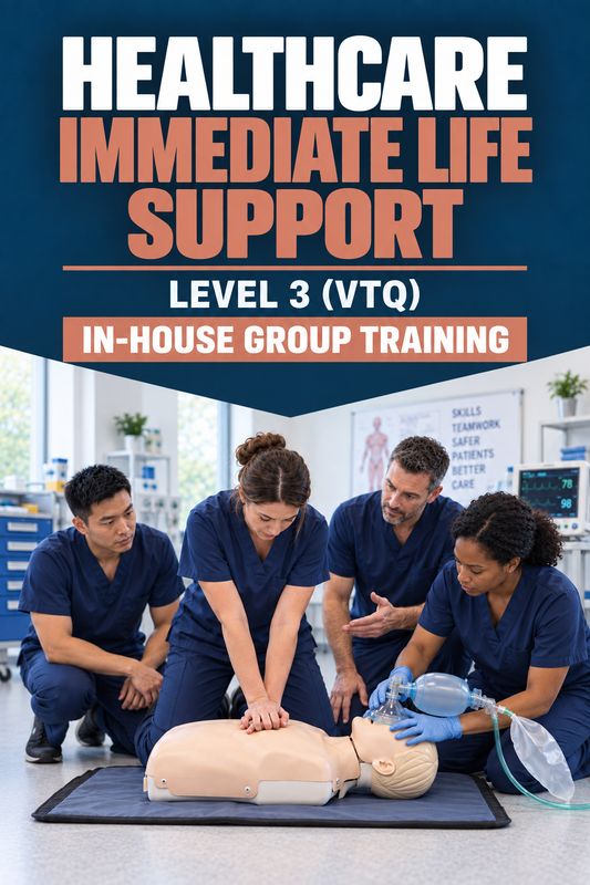 Group Booking - Immediate Life Support (ILS)- Healthcare Group Booking - Immediate Life Support (ILS)- Healthcare