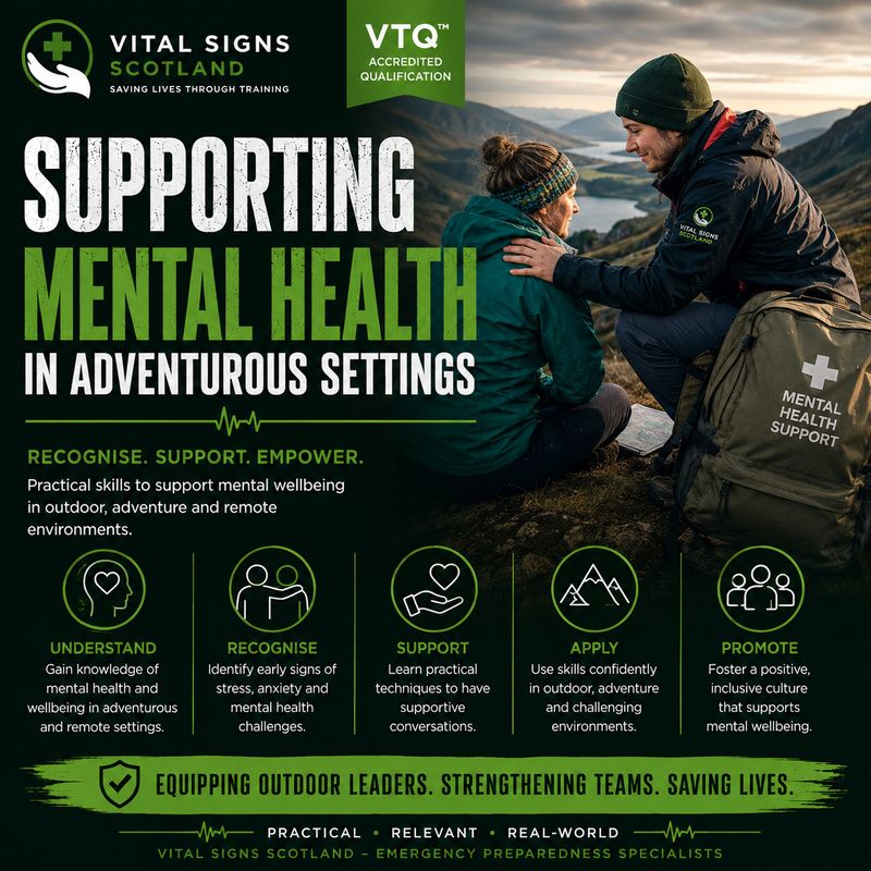 Supporting Mental Health in Adventurous Settings (VTQ)™