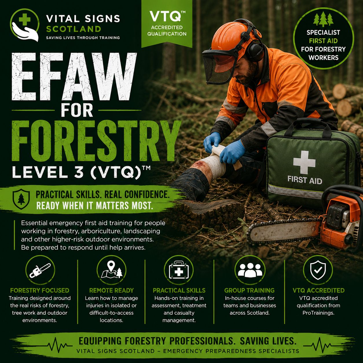EFAW-F for Forestry Level 3 (VTQ)™ EFAW-F for Forestry Level 3 (VTQ)™