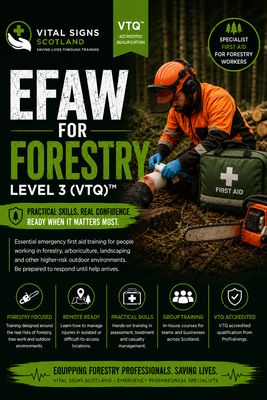 EFAW-F for Forestry Level 3 (VTQ)™ EFAW-F for Forestry Level 3 (VTQ)™