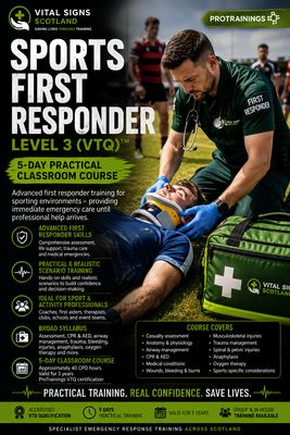 Sports First Responder Level 3 (VTQ)™ Sports First Responder Level 3 (VTQ)™