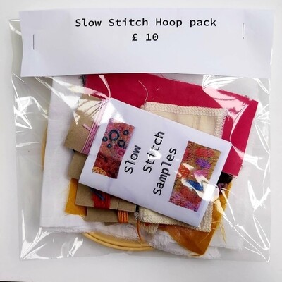 Slow Stitching hoop pack