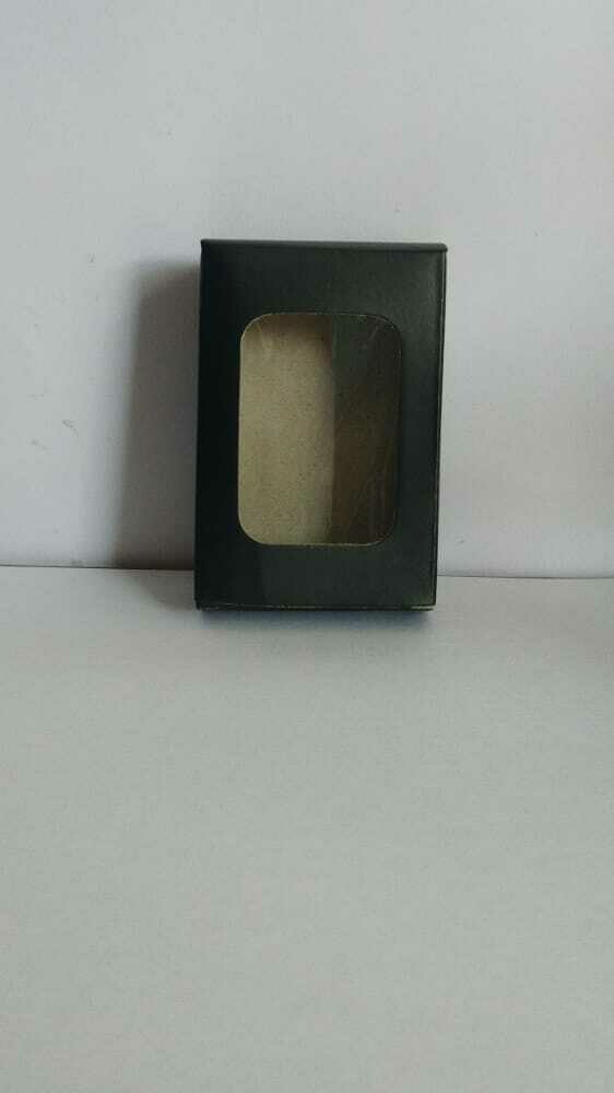Black rectangle window box(9.5cm*6.5cm*3cm)(SP06)