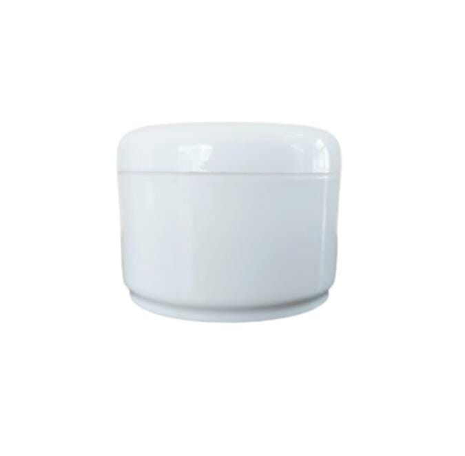 White PP Cream jar 600 gm (PP10), Pieces: 1 Piece