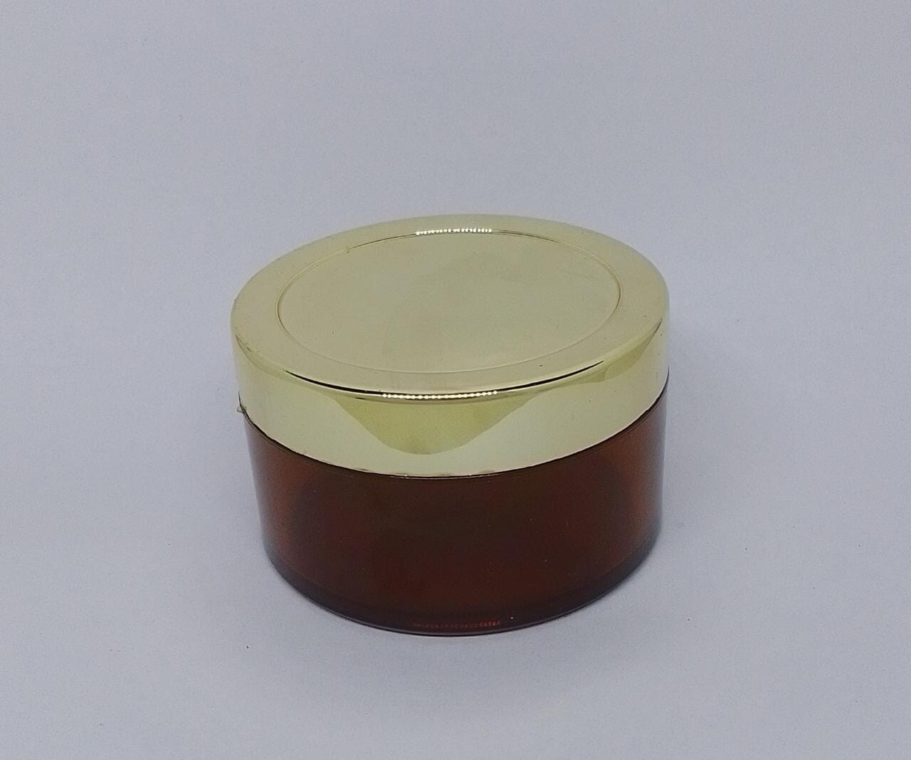 San jar (Amber) golden cap 50 gm (SAN14)