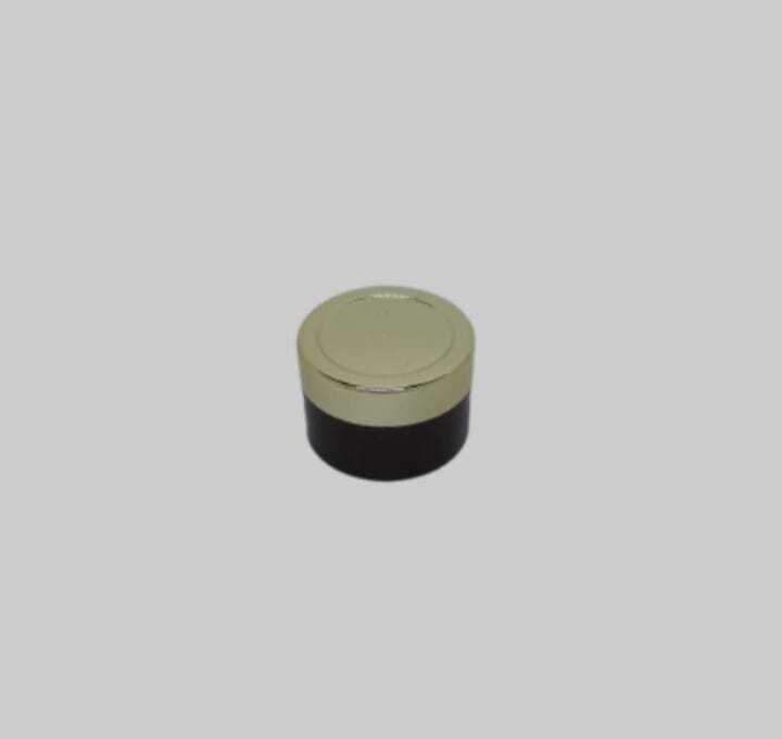 San jar (Amber) golden cap 15 gm (SAN13)