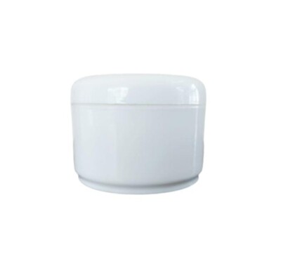 White PP Cream jar 600 gm (PP10)