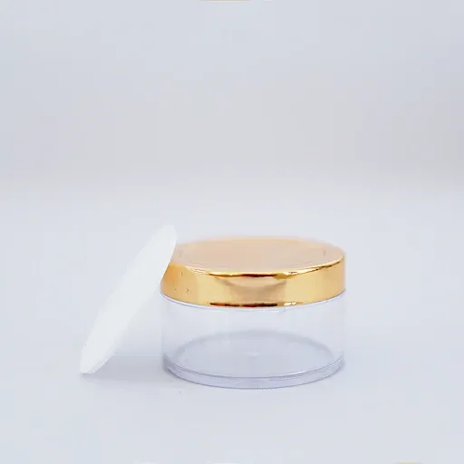 San Jar (transparent) golden Cap 50gm (SAN07)