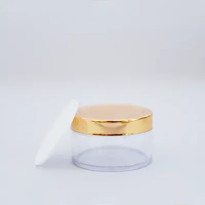 San Jar (transparent) golden Cap 50gm (SAN07)