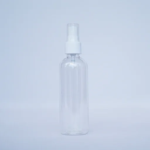 Spray Bottle /Mist pump bottle 100ml round white cap (SPRAY02)