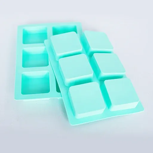 Square Soap Mould(SB29)(50 gm)(6 cavity) (5.5cm*5.5cm*3cm)