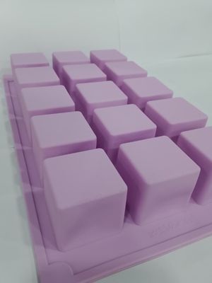 Square soap mould(60 gm)(15 cavity) (4cm*4cm*4cm)