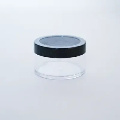 San Jar (transparent) Black Cap 50gm (SAN03)