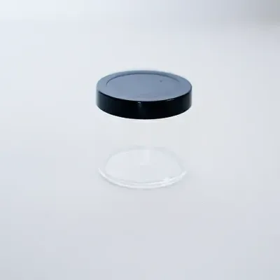 San Jar (transparent)Black Cap 100 gm (SAN04)