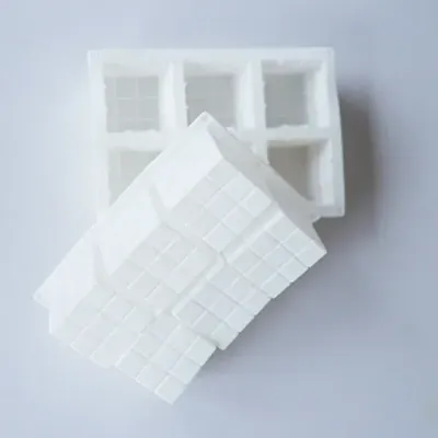 Candle/Soap Mould(SB23)(200gm-220 gm)(6 cavity) (7cm*7cm*6cm)
