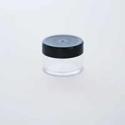 San Jar (transparent)Black Cap 15 gm (SAN02)