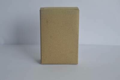 Brown big plain soap box(9cm*6.5cm*3cm) (SP02)