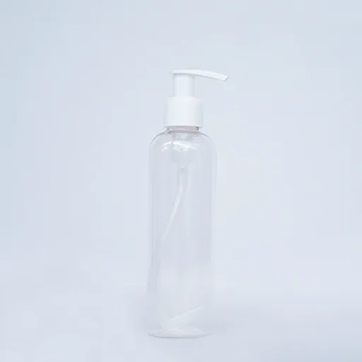 200ml Transparent Round Bottle Dispenser Pump(DP02)