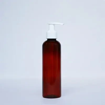 200ml Amber round Bottle Dispenser pump (DP03)