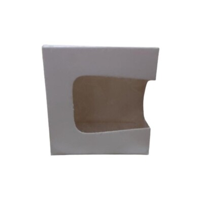White square window soap packing box (7cm*7cm*3cm)(SP08)