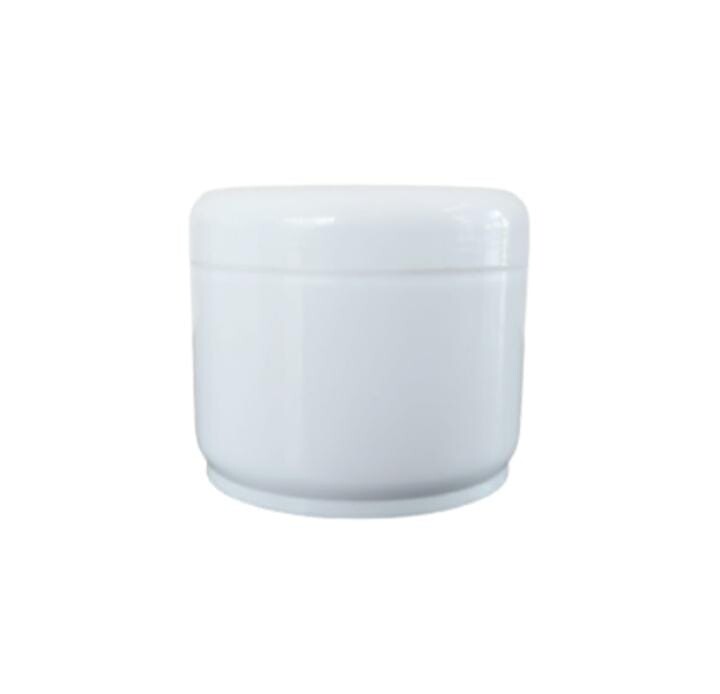 White PP Cream jar 250 gm (PP07)