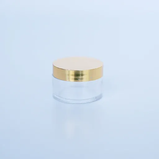 San Jar (transparent) golden Cap 15 gm (SAN06)