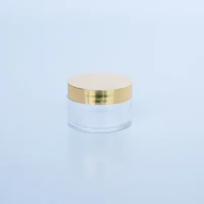 San Jar (transparent) golden Cap 15 gm (SAN06)