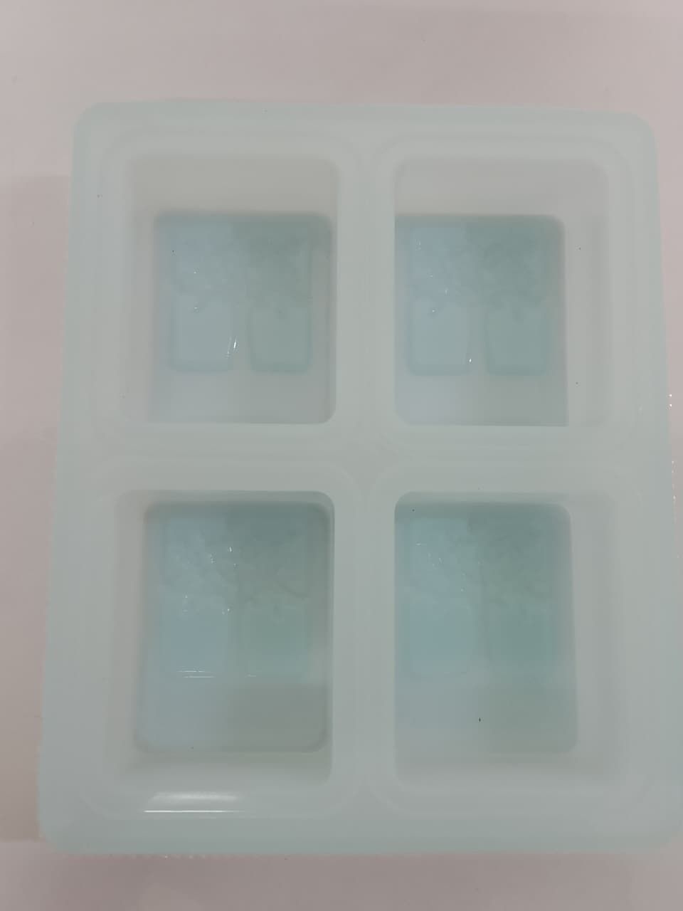 125gm-rectangular tree design-silicone mold