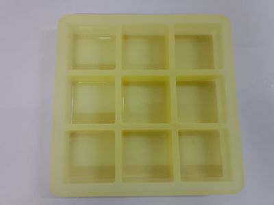125gm-silicone  square mould-9 cavity