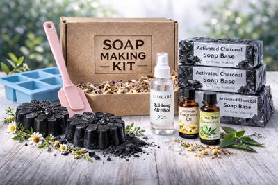Activated Charcoal Soap Making Kit
