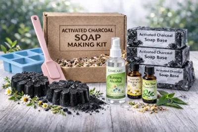 Activated Charcoal Soap Making Kit