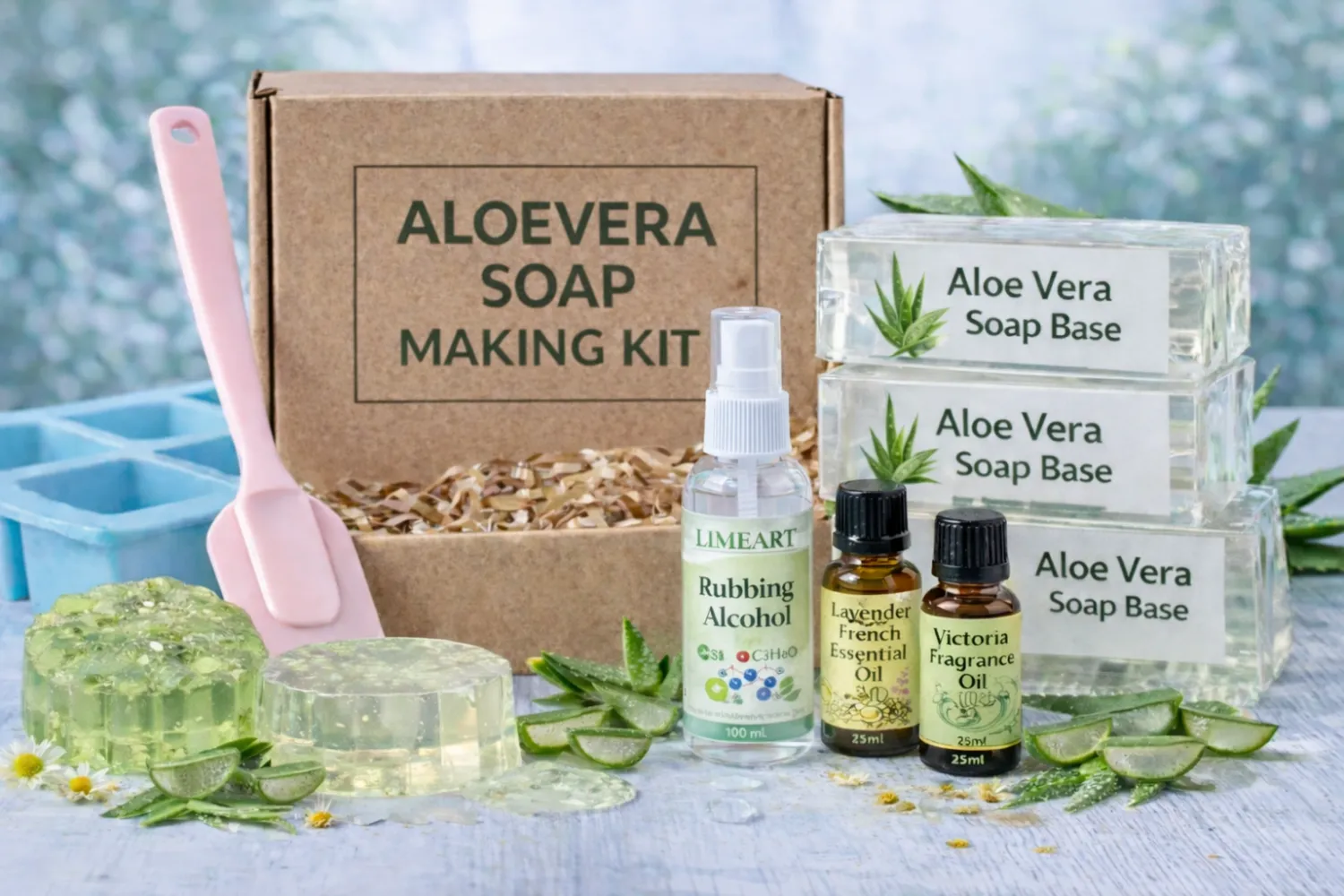 Aloevera Soap Making Kit