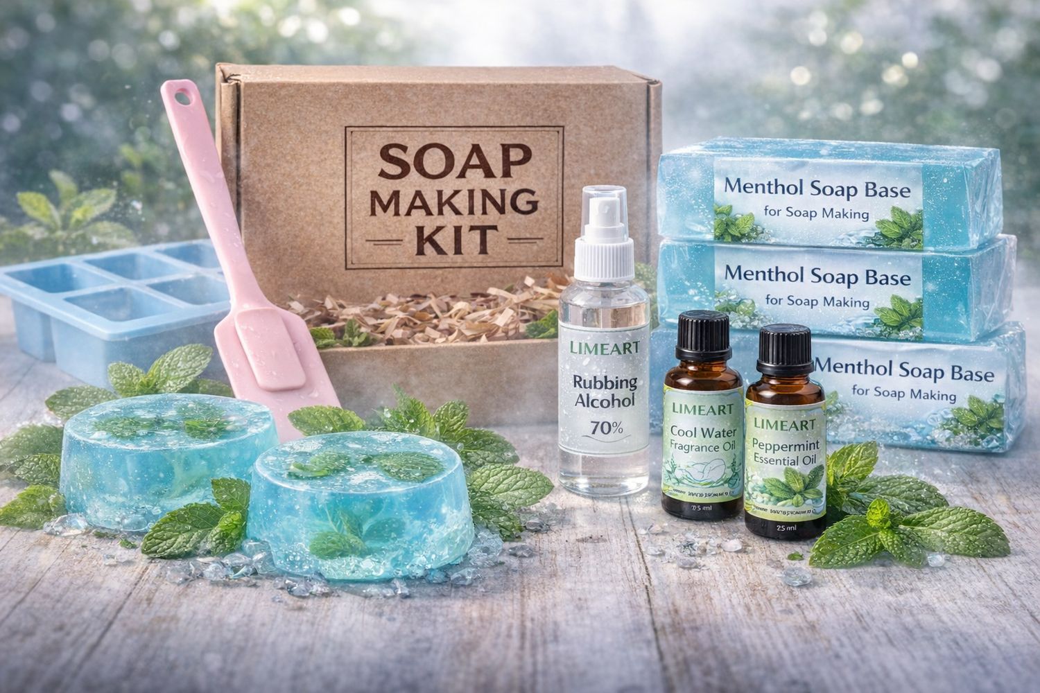 Menthol Soap Making Kit
